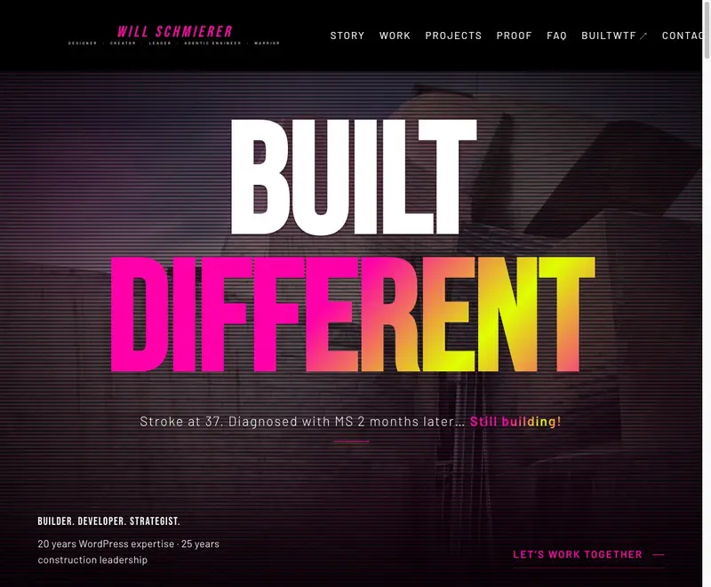 Will Schmierer personal website